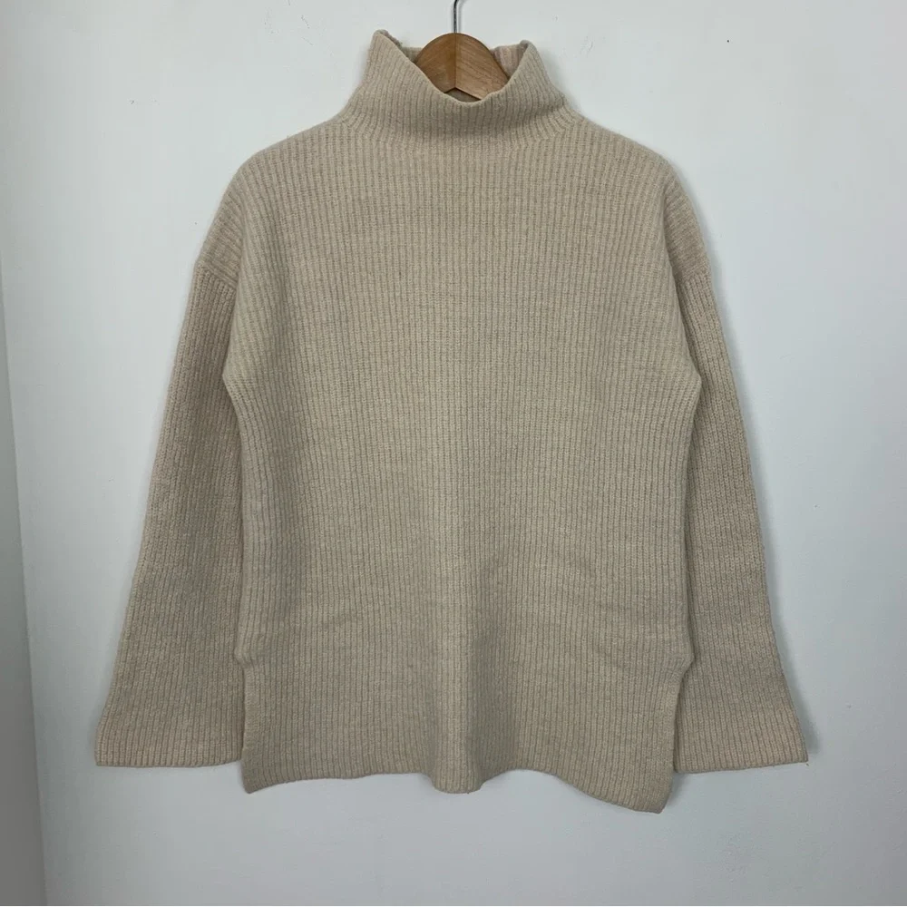 Aritzia Wilfred Le Fou Clemence Mock Neck Sweater - Picture 3 of 10